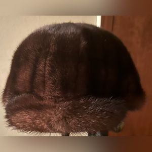 New With Tags, Brown Mink Fur Hat